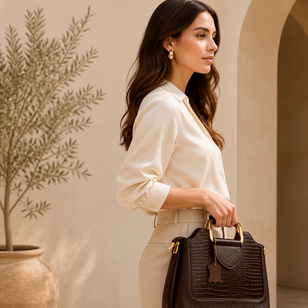 Classic Leather  Handbag (Female)