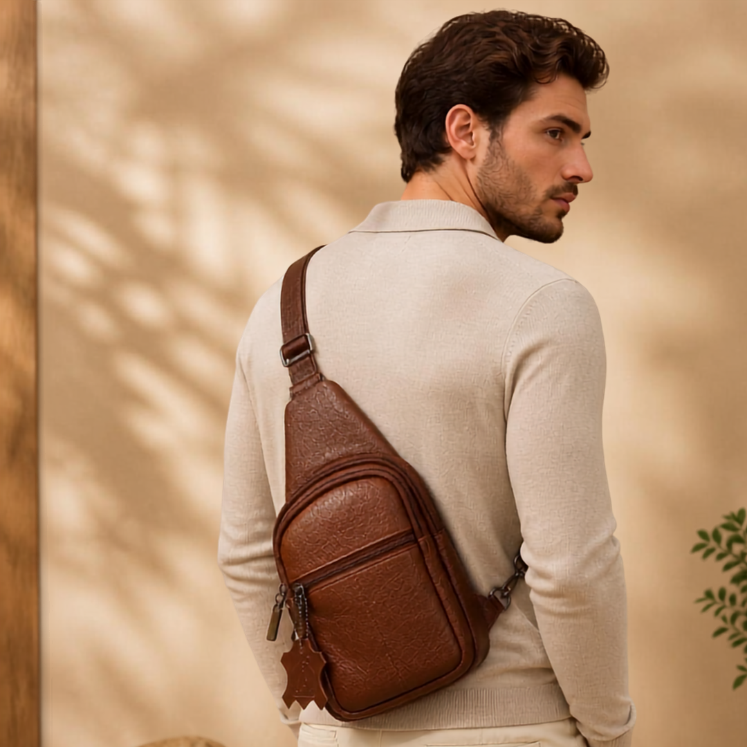 Men´s leather Crossbody Ba